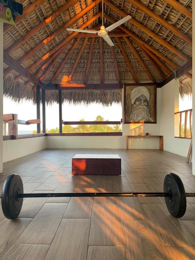 Experiencia Surf Camp Pansiyon Brisas de Zicatela Dış mekan fotoğraf
